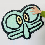 Big Booty Squidward Squished Rug