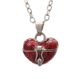 Heart Pill Case Necklace