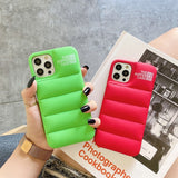 Down Puffer iPhone Case