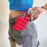 Down Puffer iPhone Case