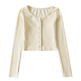 Ribbed Button Up Sweater