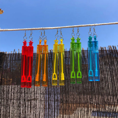 Real Bubble Earrings