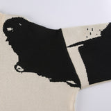 Mick Jagger Oversized Knit Sweater