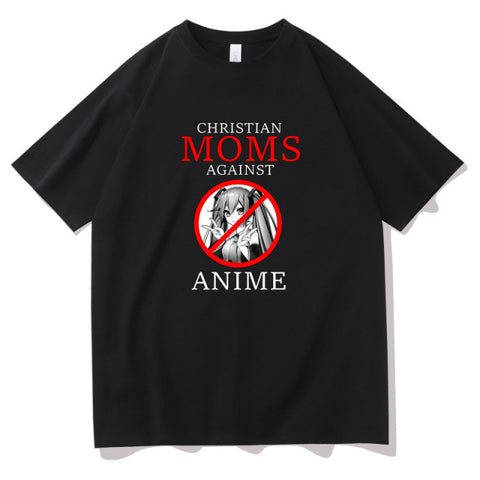 Christian Moms Against Anime Tee