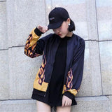 Flame Zip Up Jacket