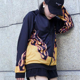 Flame Zip Up Jacket