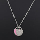 "Please Return To" Heart Necklace