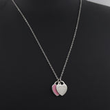 "Please Return To" Heart Necklace