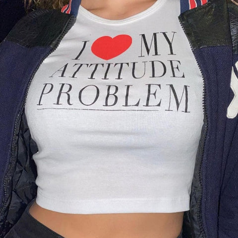 "I Love My Attitude Problem" Tee