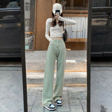 High Waisted Wide Leg Jeans