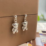 Heart & Teddy Bear Earrings