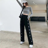 Heart Wide Leg Sweatpants