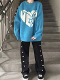 Heart Wide Leg Sweatpants