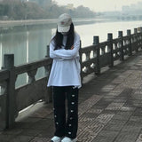 Heart Wide Leg Sweatpants
