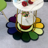 Rainbow Flower Rug