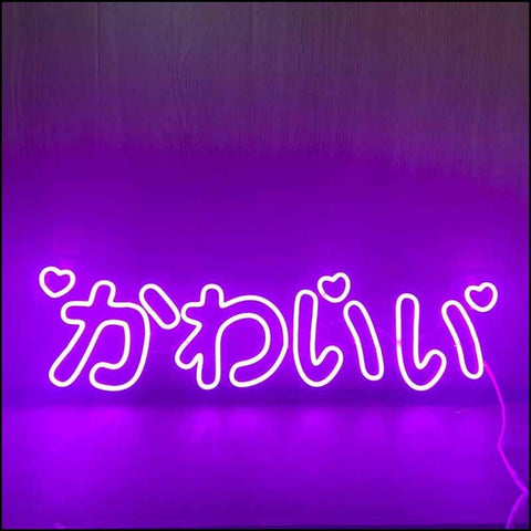 "Kawaii" Neon Light