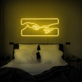 Creation Of Adam Neon Light