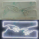 Creation Of Adam Neon Light