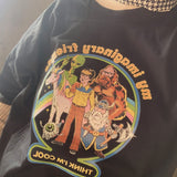 "My Imaginary Friends Think I'm Cool" Tee