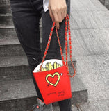 French Fries Not Guys Crossbody Bag