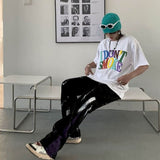 Oversized "I Don't Smoke" Rainbow Tee