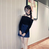 Off The Shoulder Top With Choker