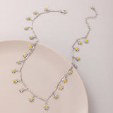 Daisy Flower Necklace