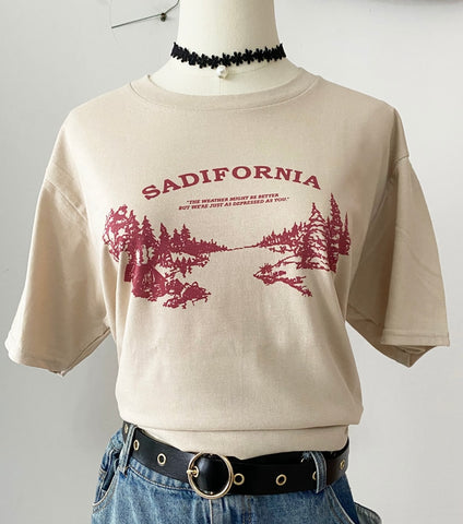 "Sadifornia" Tee