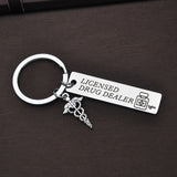 Licensed Drug Dealer Keychain