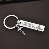 Licensed Drug Dealer Keychain