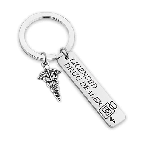Licensed Drug Dealer Keychain