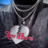 Stainless Steel 8 Ball Necklace