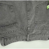 High Waist Side Split Jeans