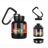 100ML Mini Whey Protein Container Keychain