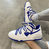 Blue Jordan Hearts Sneakers