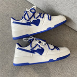 Blue Jordan Hearts Sneakers