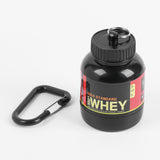 100ML Mini Whey Protein Container Keychain