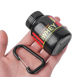 100ML Mini Whey Protein Container Keychain