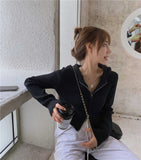 Ribbed Zip Up Hoodie