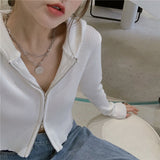 Ribbed Zip Up Hoodie