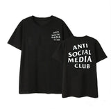 Anti Social Media Club Tee
