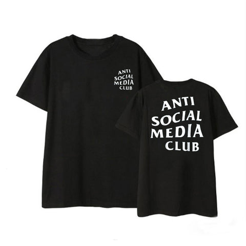 Anti Social Media Club Tee