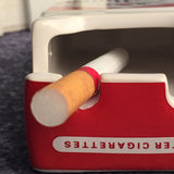 Ceramic Cigarette Box Ashtray