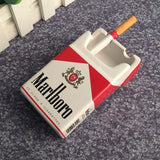 Ceramic Cigarette Box Ashtray