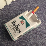 Ceramic Cigarette Box Ashtray