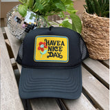 Have A Nice Day Flower Hat