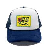 Have A Nice Day Flower Hat