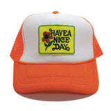 Have A Nice Day Flower Hat