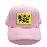 Have A Nice Day Flower Hat