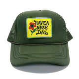 Have A Nice Day Flower Hat